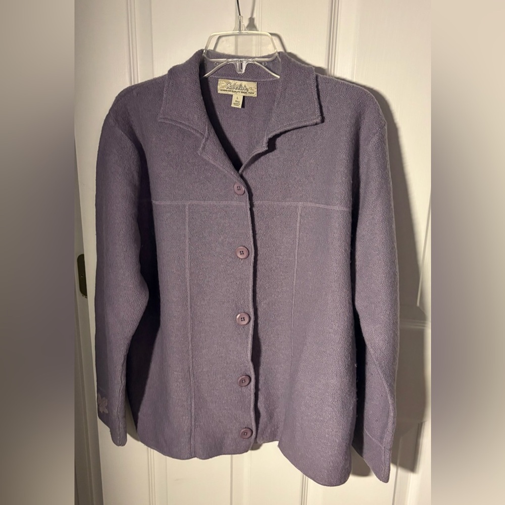 Cabela's Lavender Wool Jacket - image 1
